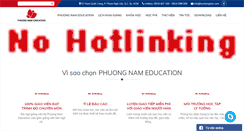 Desktop Screenshot of hoctienghan.com